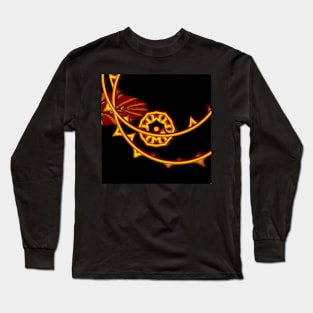 Fire and a wheel Long Sleeve T-Shirt